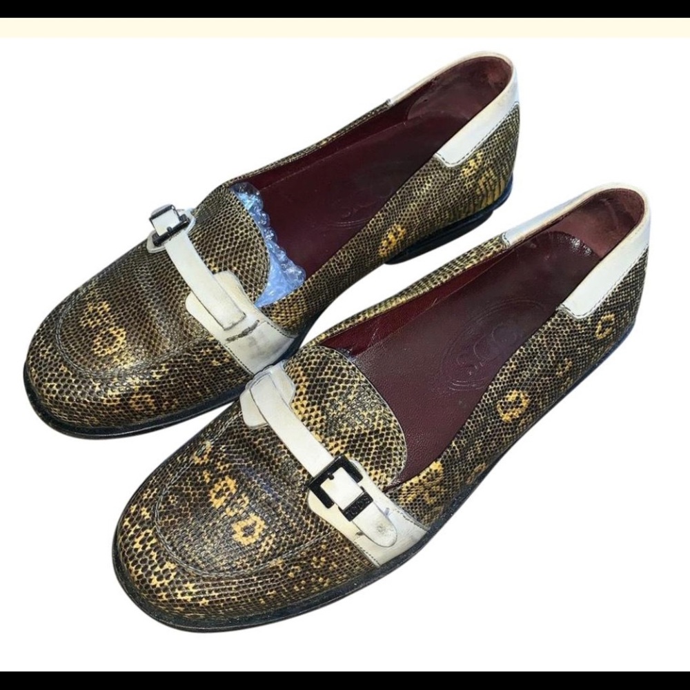 🔥🔥TOD’S🔥🔥LIZARD SKIN🔥🔥TOD’🔥🔥
